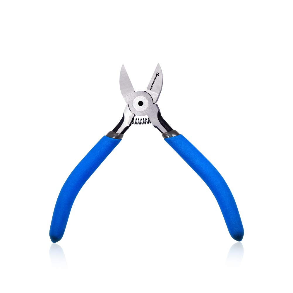 SPEEDWOX Plastic Gate Flat Thin Runner Hard Resin Straight Precision Plastic Model Hobby 135mm Nippers, Cut, Micro, Tip, Blade, Model-Specific, Mini,