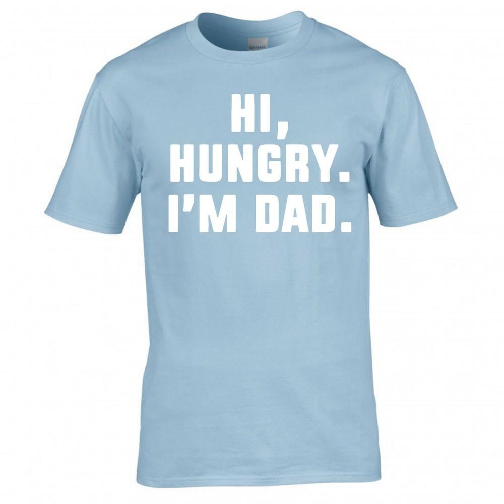 Funny Dad Joke Hi Hungry Im Dad T Shirt 2XL