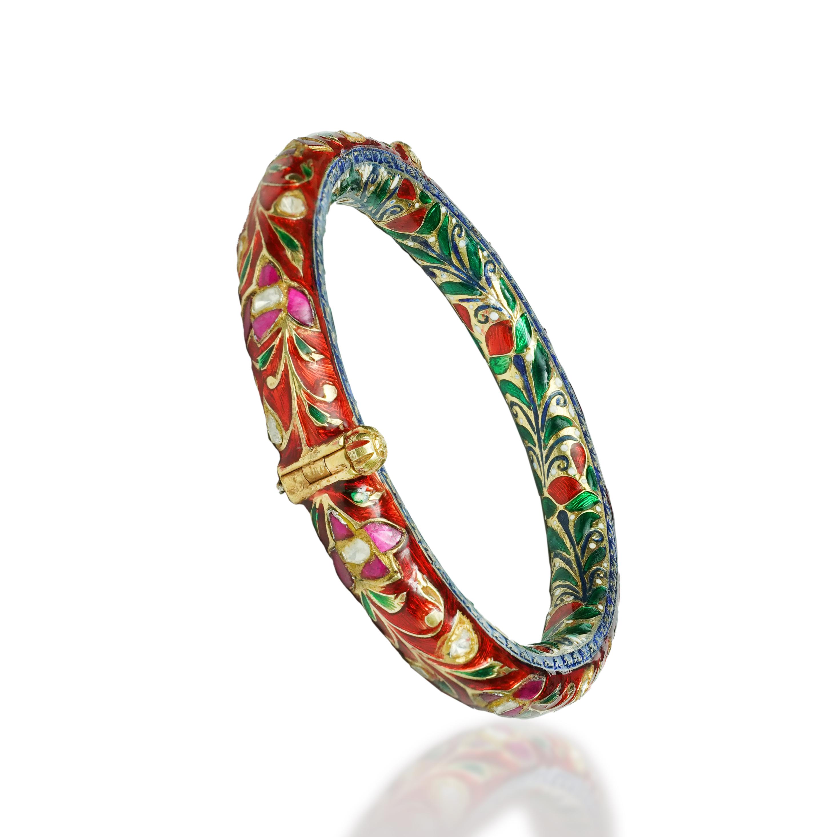 

Браслет в горошек из стерлингового серебра 925 пробы с позолотой и эмалью