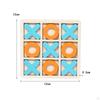 Tic TAC Toe Board Game Brain Teaser Puzzles Entertainment Interactive for Boys Girls Coffee Table