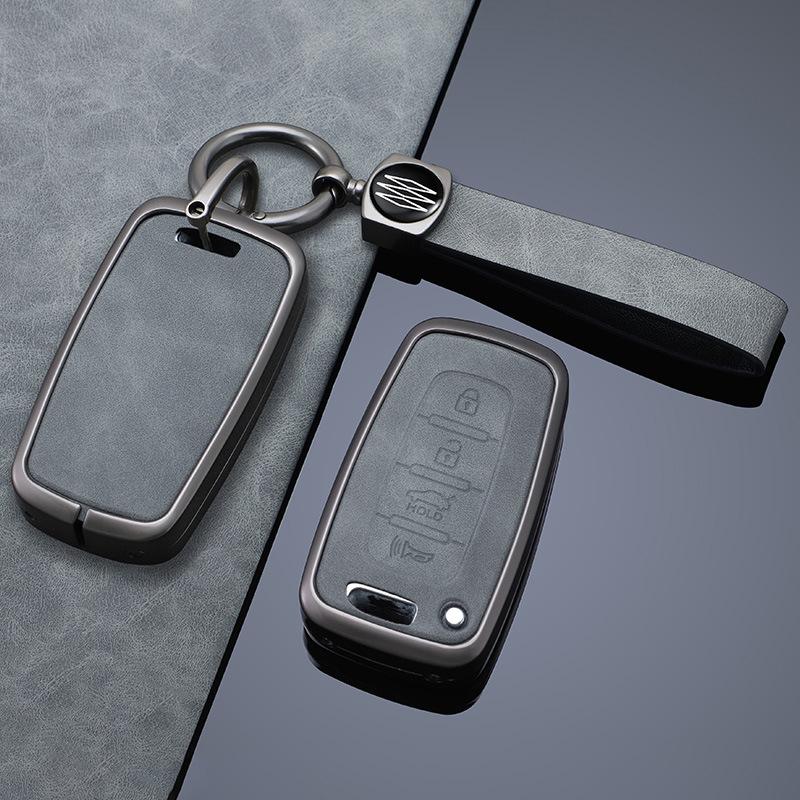 Premium-Schlüsselhülle für Beijing Hyundai: Passt für Langdong, IX35, Verna, Elantra, i30, Sonata 8 - Luxus-Accessoire für Herren