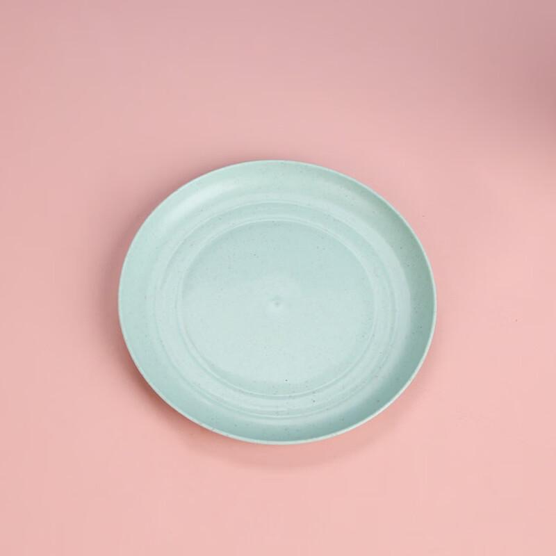 ZISIZ Eco-Friendly Wheat Straw Household Snack Plates