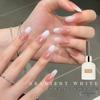 2025 Trendy Translucent Milky White Nail Gel – Eggshell Jelly Effect