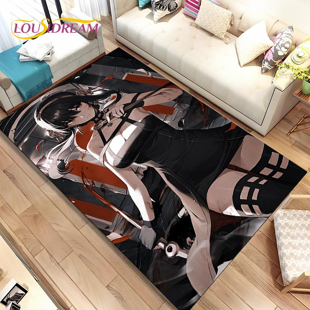 Japan Anime SPY×FAMILY Cartoon  Area Rug Large,Carpet Rug for Living Room Bedroom Sofa Doormat Decoration,kid Non-slip Floor Mat