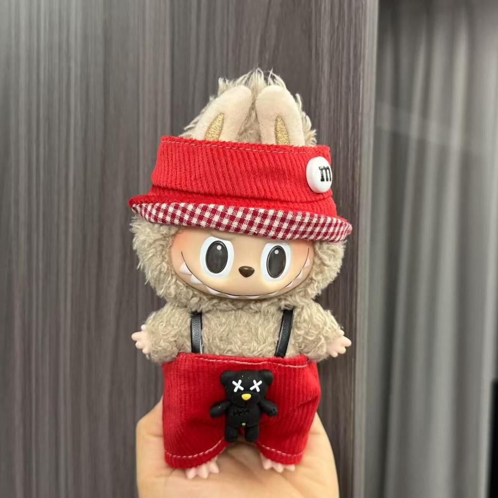 Baby Clothes 17cm Pendant First and Second Generation Vinyl Plush Doll Replacement Clothes Set