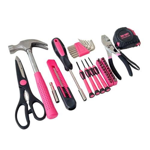 HANTINSTINA 39-Piece Household Tool Set, Perfect for DIY Work and Repair, Motorcycle and Bicycle Maintenance, Home and Office Use, Compact and Lightwe