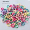 2cm High-Elastic Hair Ties for Children - Gentle, Small Towel Rings for Girls and Babies, No Damage Rubber Bands