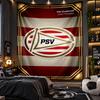 Arazzo da Appendere alla Parete Stampa PSV Eindhoven FC Tessuto per Soggiorno Camera da Letto Decorazione Casa