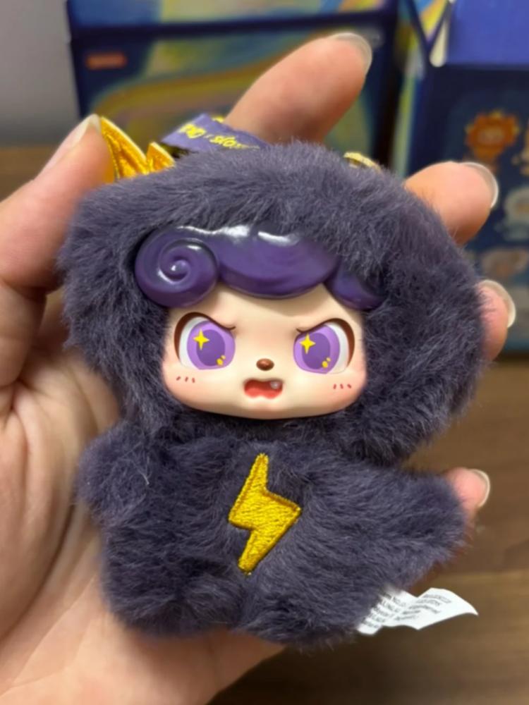 Genuine New Q.Kid Weather Series Mini Cute Vinyl Plush Surprise Box Keychain Decor Birthday Collectible Gifts For Kids Adults Children's Birthday Gift