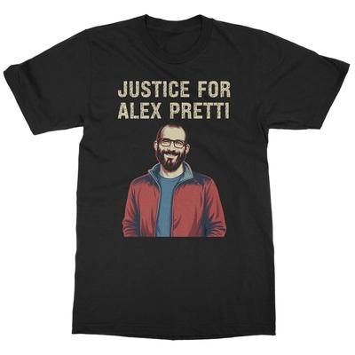 Gerechtigkeit für Alex Pretti - Minnesota Anti-Eis-Protest Unisex T-Shirt