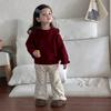 Children's Clothing Autumn and Winter Knitted Sweater Winter Clothing Children's Clothing Baby Winter Clothing Girls Thickened Suit