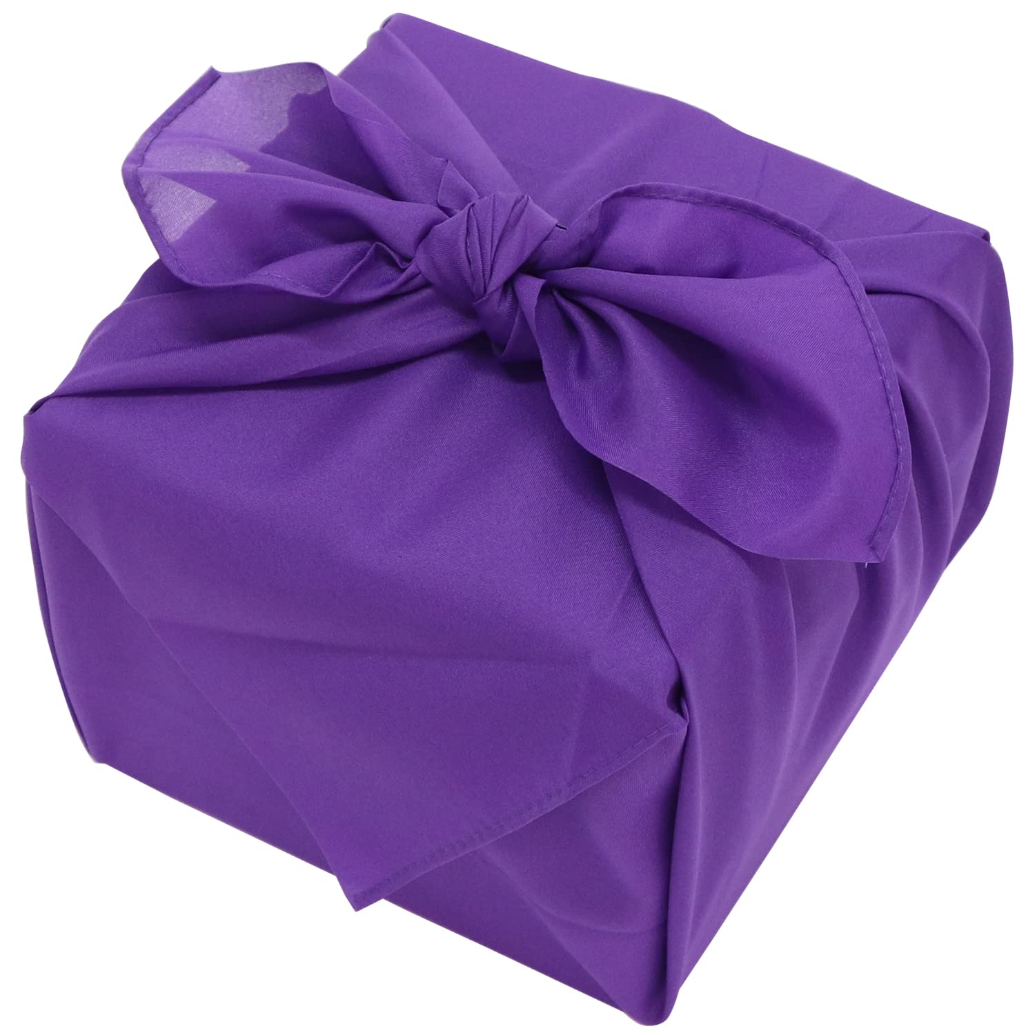 

Plain Furoshiki (Wrapping Cloth), Double Width, Polyester, Made in Japan, Purple, 70x70cm