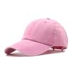 Light Plate Baseball Cap Women'S Washed Cotton Retro Sun Hat Outdoor Men'S Cap