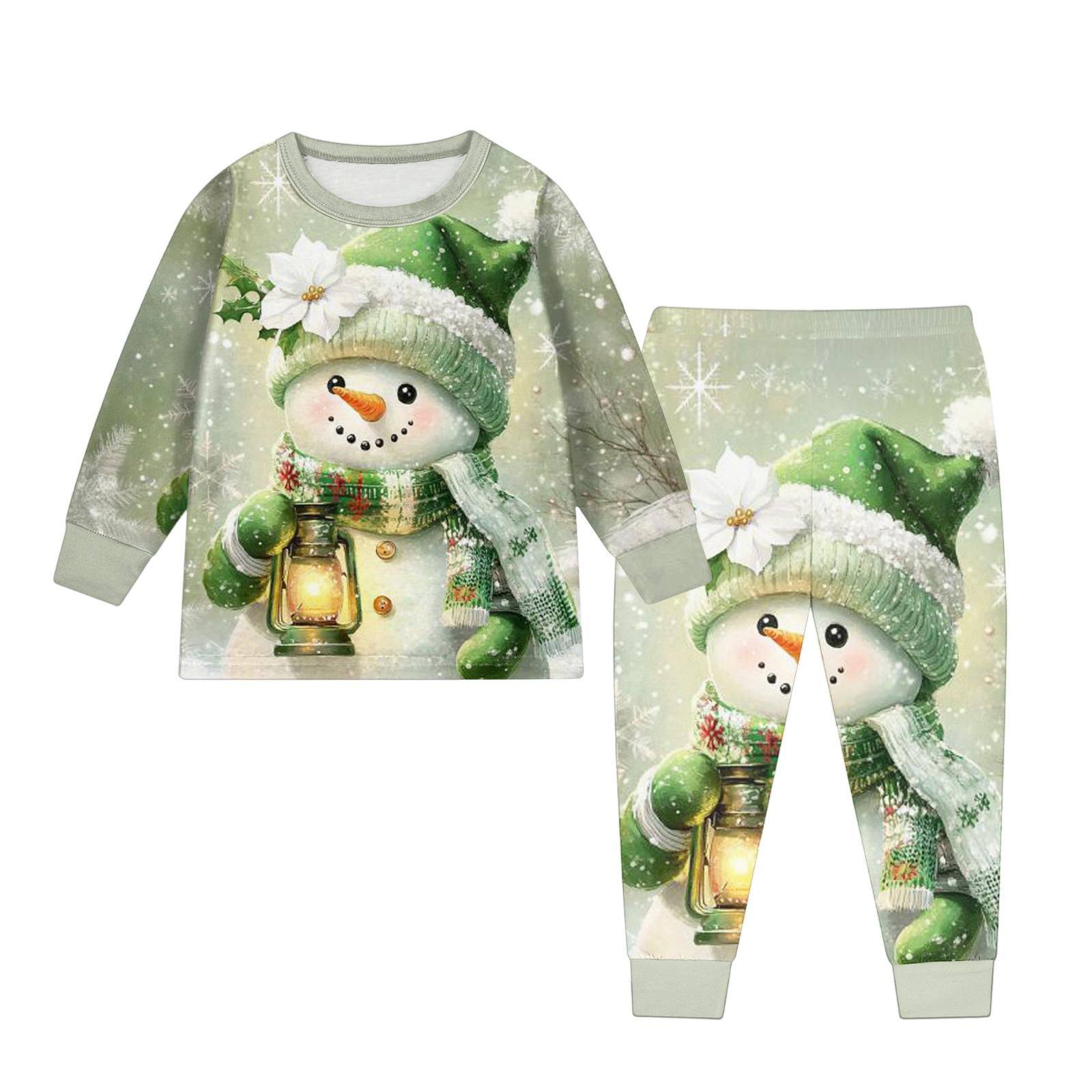 

Дитячий модний костюм спідниця топ з круглим вирізом з довгим рукавом штани 130 зелений