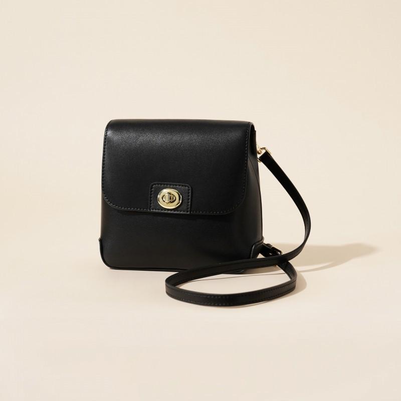 Genuine Leather Women's Bag New Retro Fashion Simple All-matching Casual Small Square One-shoulder Cross-body