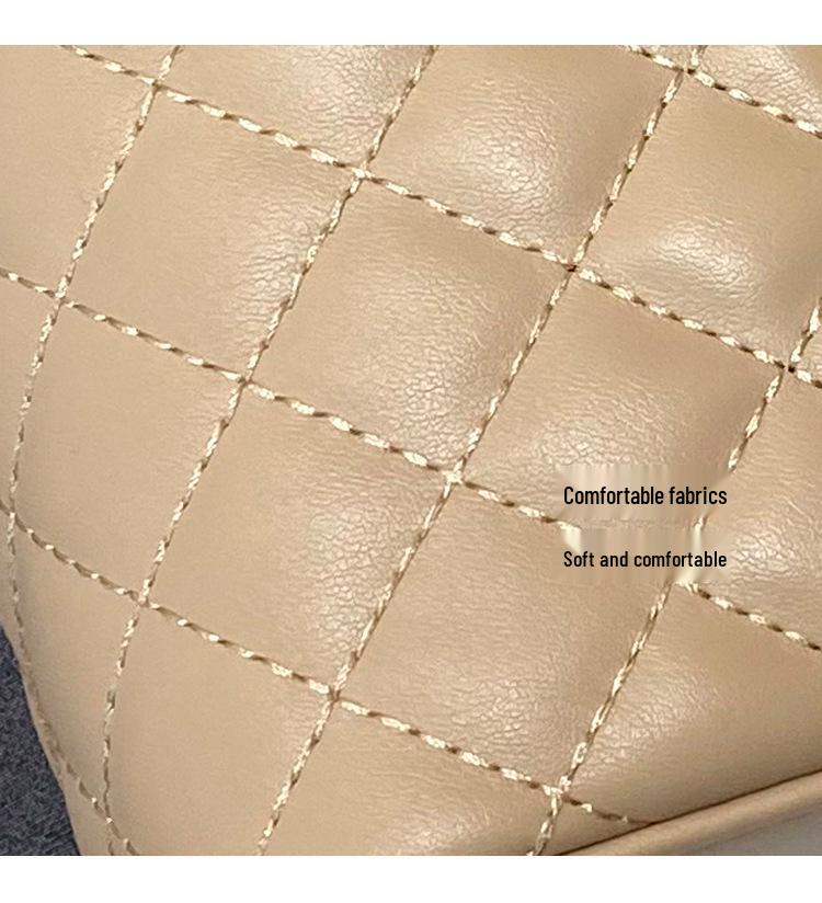 Plaid Women's Chain Bag - Autumn Design, High-End, Large Capacity Crossbody & Handbag