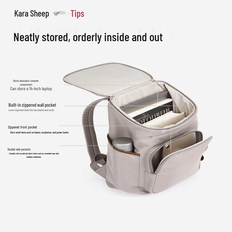 KALA Y Qilin Lightweight Business Laptop Backpack