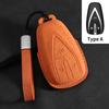 Car Remote Key Case Cover for Changan Deepal S7 SL03 2022 2023 2024 High Quality Auto Key Shell Fob Keychain Suede Accessories