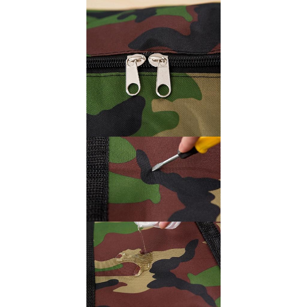 Camouflage Luggage Moving House Bag Thick Waterproof Oxford Large Capacity Quilt Storage Bag Travel Tote Carrying Camping Bag