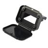 50A Panel Socket Panel Bracket Accessories Black In-Line Plastic