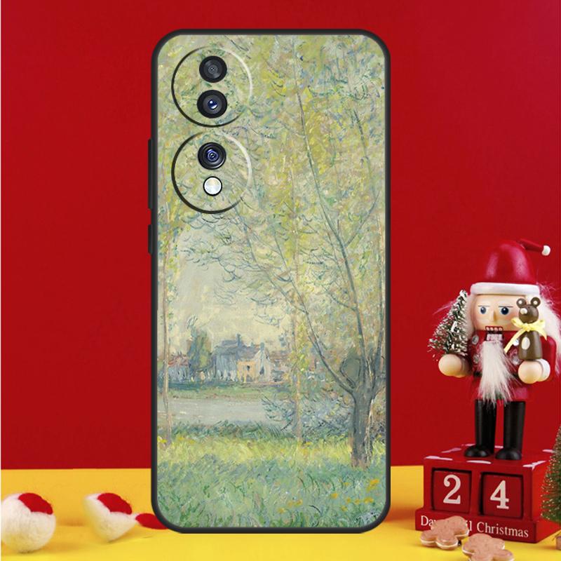 Claude Monet Cool Case For Honor Magic 7 6 8 Pro Honor Win X9a X9b X9c X9d X8c X8b 50 70 90 200 400 Lite Cover
