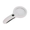 Belyst förstoringsglas Handhållen LED UV-lampa Ergonomiskt handtag Platsbesparande Bärbar Ficka