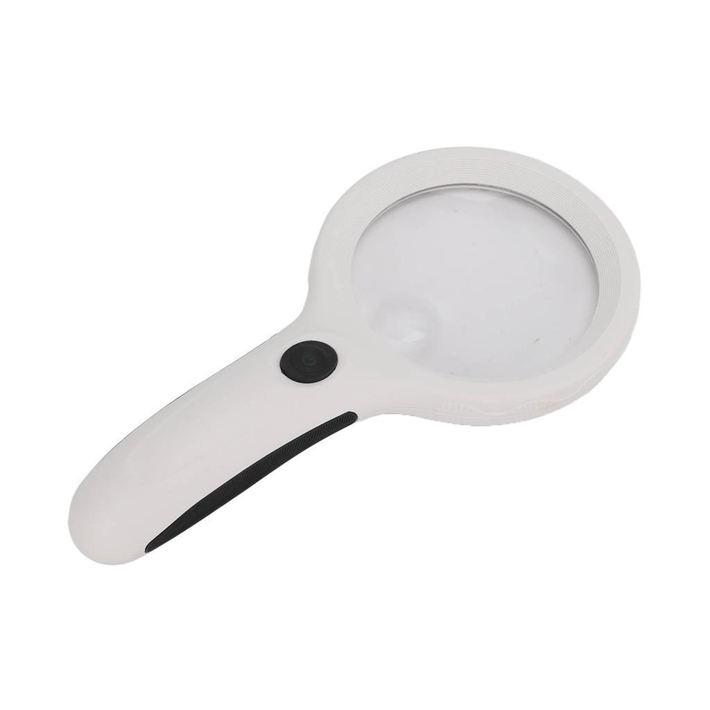 Belyst förstoringsglas Handhållen LED UV-lampa Ergonomiskt handtag Platsbesparande Bärbar Ficka