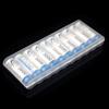 10 Slots Transparent Plastic Battery Storage Box Hard Container Holder Case For Aaa/Aa Battery Organizer Accessories