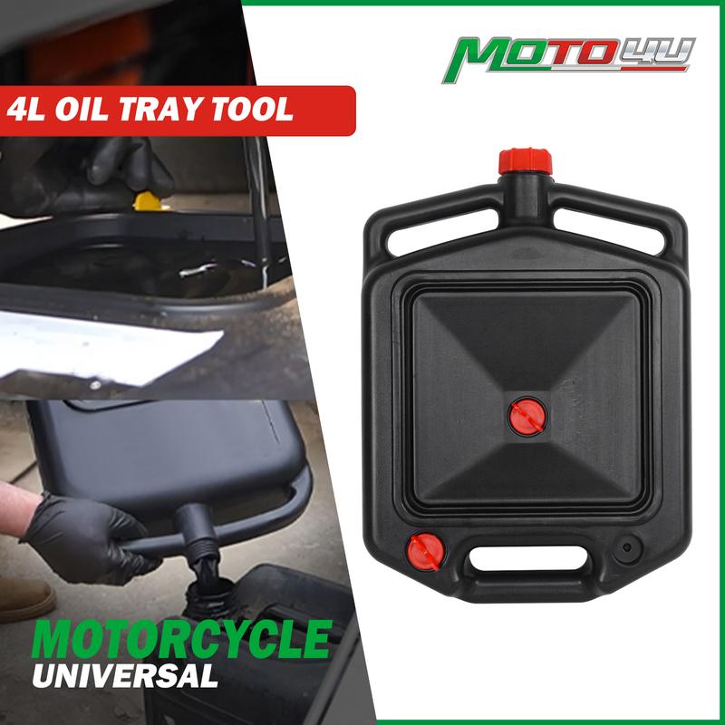 MOTO4U 4L Oil Tray Tool Tray Parts Cleaning Tray Car Waste Oil Tray Wash Parts Basin Car Oil Tray Auto Repair Oil Receiver