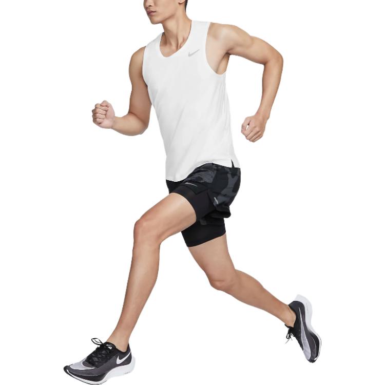 Nike Dri Fit Running Tank Top Men's White DV9322-100
