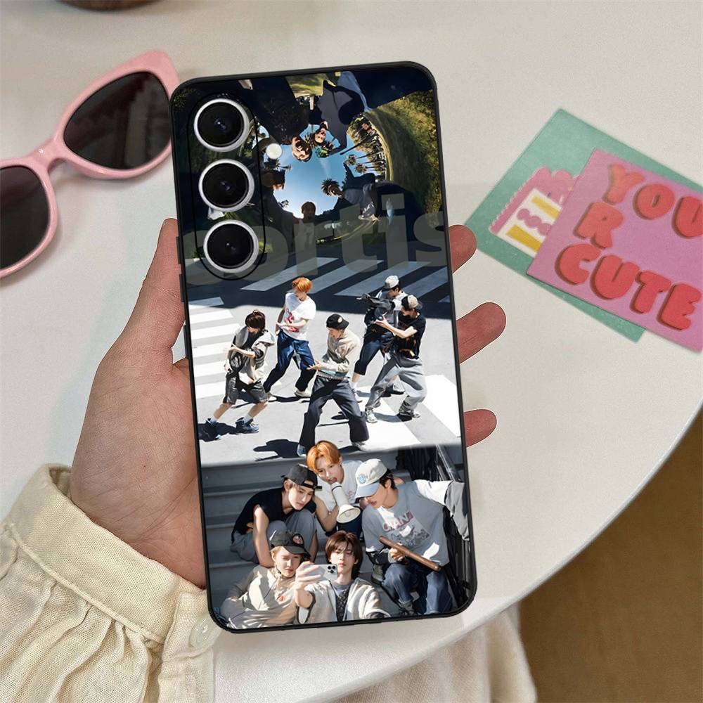 Hot Kpop C-CORTIS Phone Case For Samsung S 24 Fe 25 Ultra Plus 20 Lite 21 30 22 23 24 22 Ultra 5G Fundas