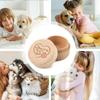 Wooden Pet Hair Keepsake Box Durable Pet Memorial Box Storage Box  For Dog Cat Ashes