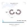 Klassische Ohrstecker Mode 925 Silber Runde Mini Ohrring Set Halbcreolen Bunte Zirkonia Damen Luxusschmuck Creolen