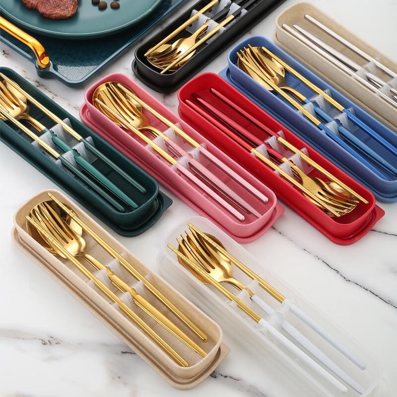 Ruhan 316 Stainless Steel Portable Cutlery Set