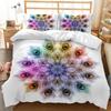 Peacock Feather Printed Decor Peacock Duvet Cover King Size Pretty Animal Pattern Bedding Set with Pillowcase for Girl Kid Adult