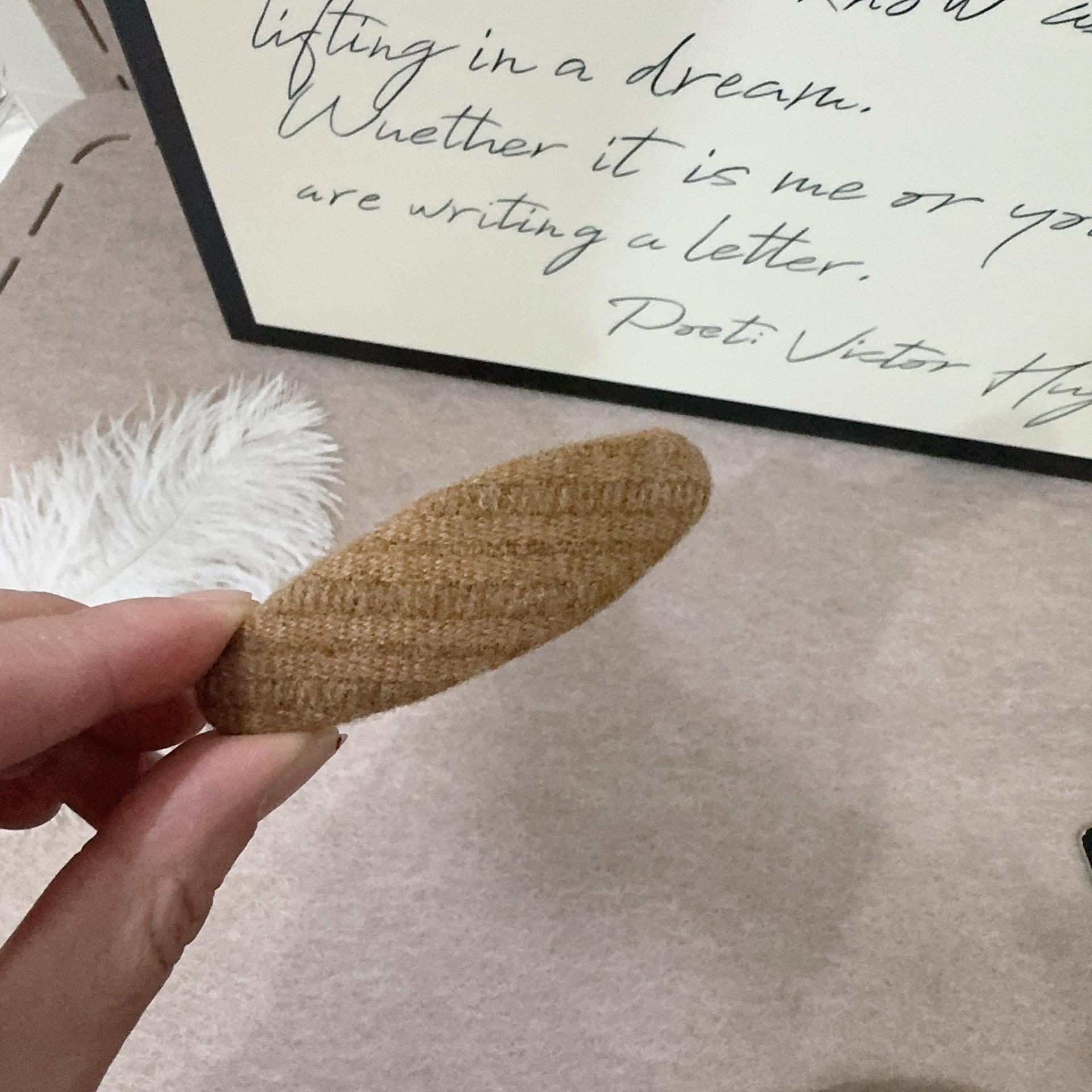 Colorful Houndstooth Hair Clips: Cute Autumn/Winter Style