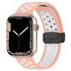 Cinturino Magnetico in Silicone per Apple Watch band 44mm 40mm 45mm 41mm 46mm 42mm Braccialetto Sportivo iWatch Series11 10 9 8 7 6 Ultra 2 SE