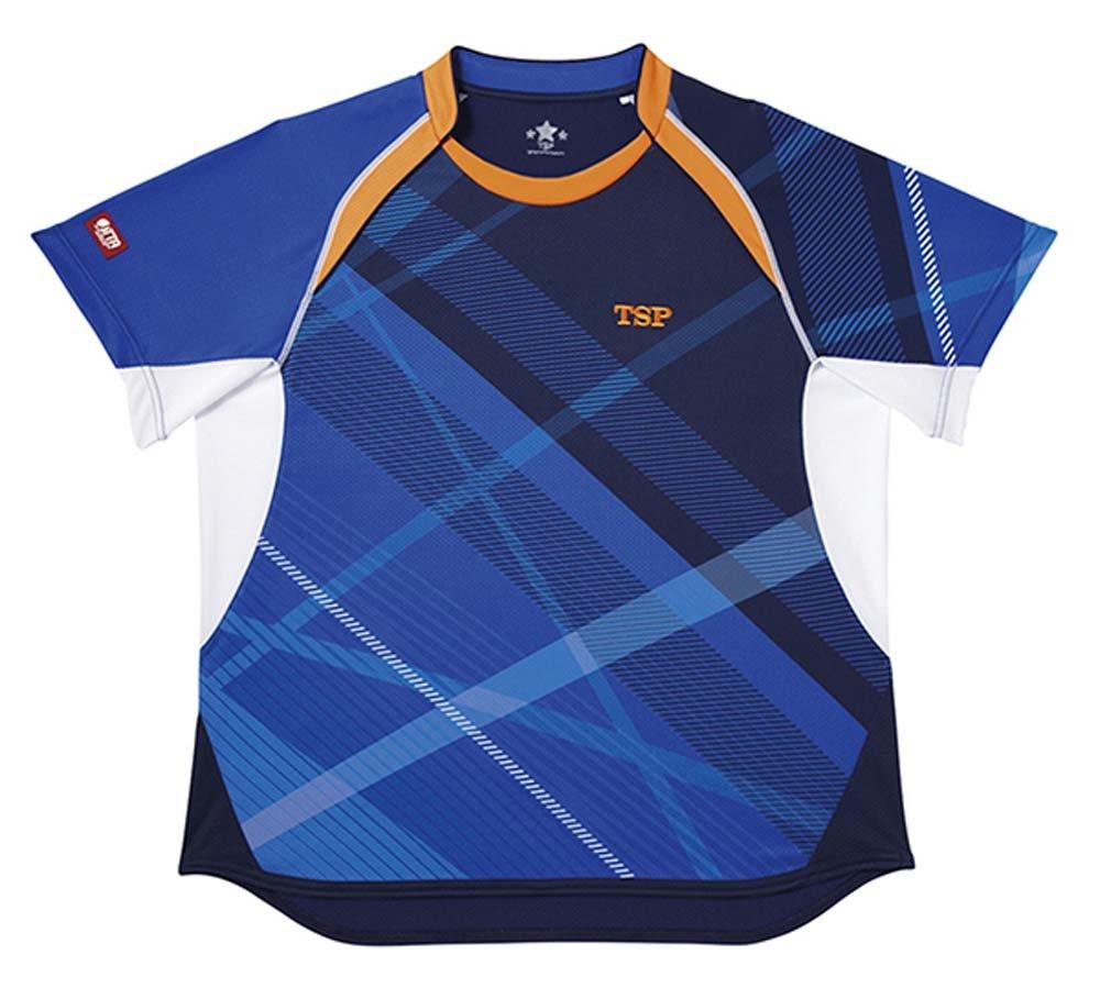 

TSP Table Tennis Game Plaid Check Shirt 031408 Size XXO (Unisex), Blue, 0120,