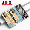 Slim Foldable Phone Case Honor Magic With Full Coverage Shockproof PC Shell Hidden Kickstand Matte Leather Finish