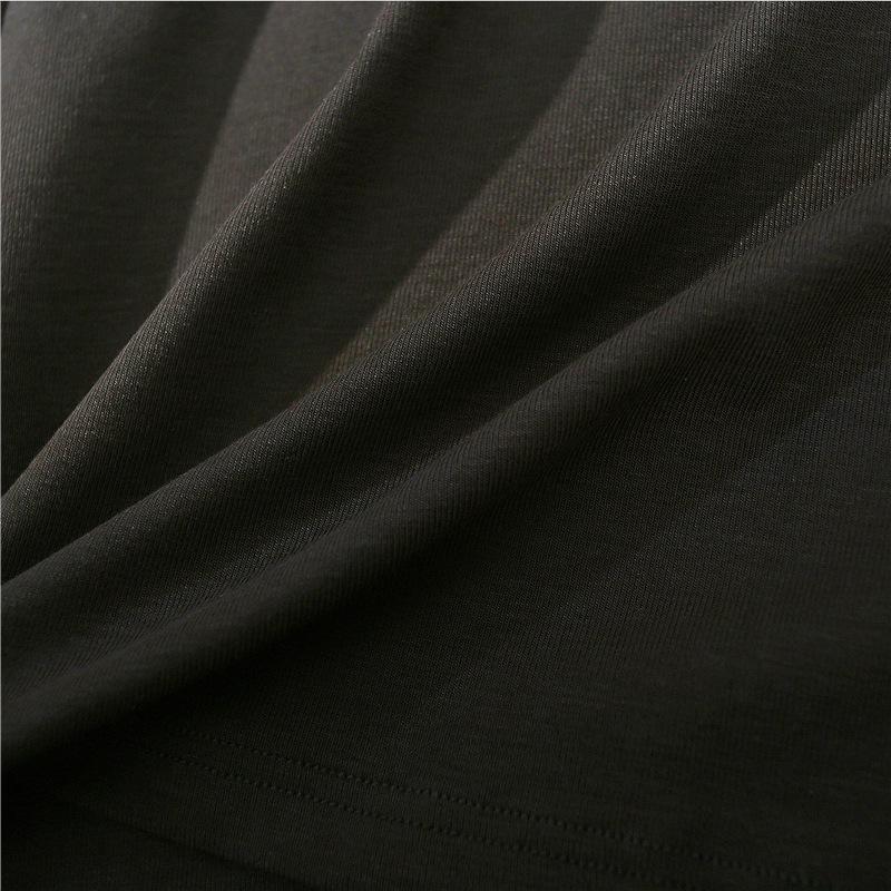 Strato Base Dimagrante Collo Alto Senza Cuciture di Nicchia - Manica Lunga, Patchwork, Capo d'Abbigliamento Casual