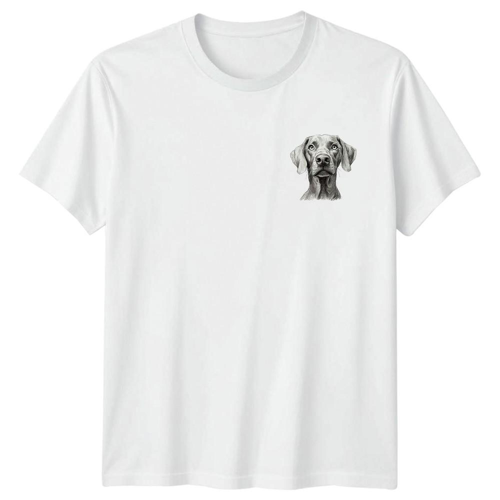 Dog Sketch Drawing Dogs Animals Unisexs TShirt Unisexs Graphic Tee S