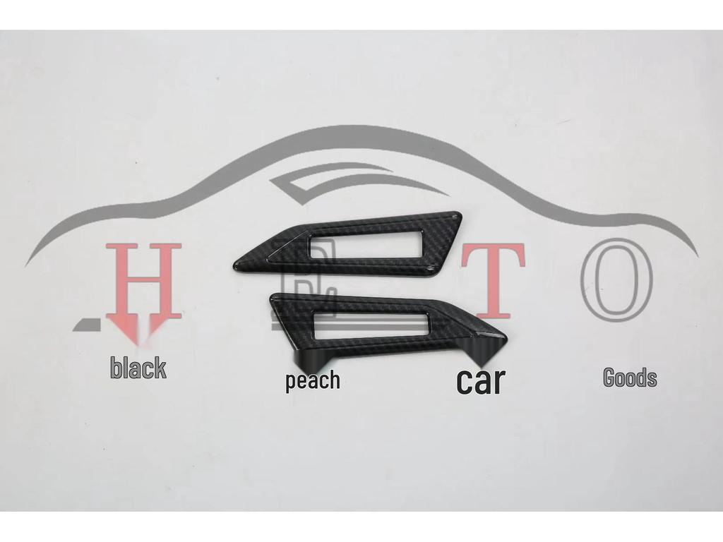 16-21 Alphard/Alpha Interior Glass Switch & Air Outlet Steering Wheel Sticker.