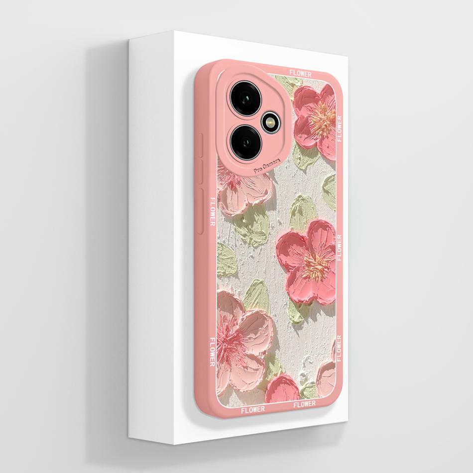 For Honor 400 Pro 5G Case Cute Healing Patterns High Quality Phone Cover For Honor400Pro Soft Liquid Silicone Lightweight Funda