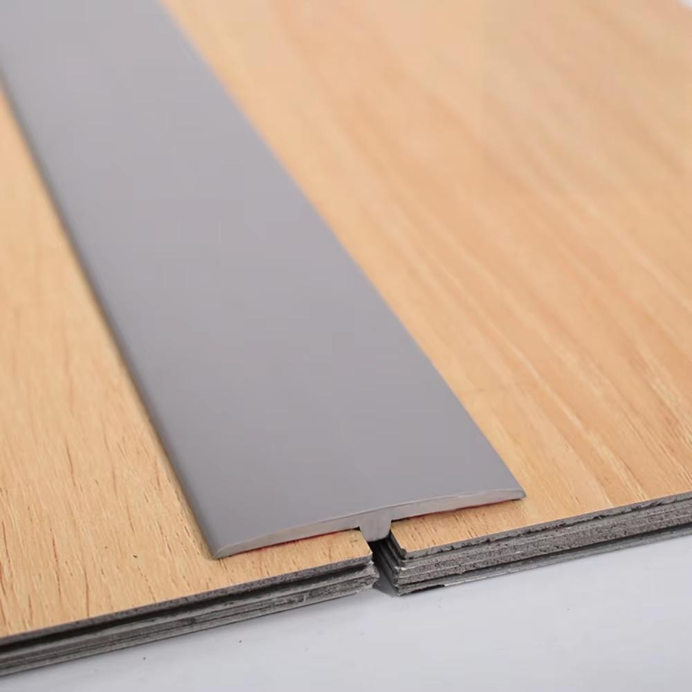 1PC 1m/39.37inch T-Shaped PVC Flooring Transition Strip - Easy Installation,Durable Threshold Seal for Hardwood & Laminate Floo