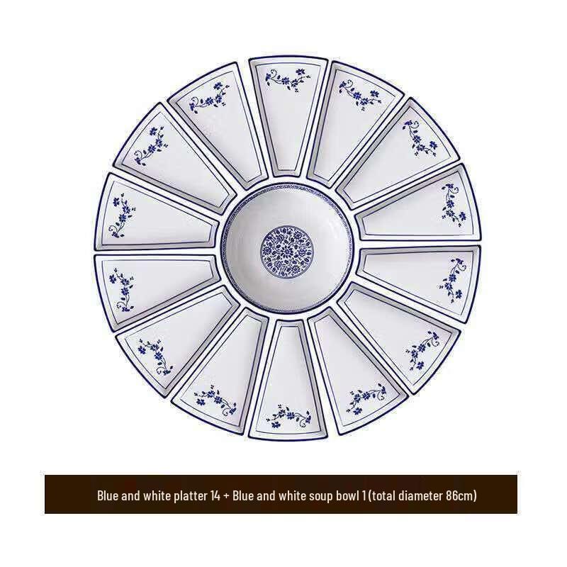 Underglaze Ceramic Dinnerware Set