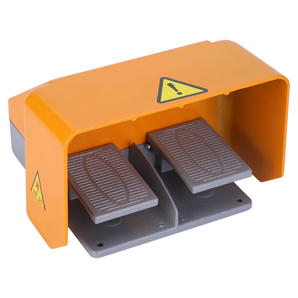 BERM Foot Pedal Switch for Electrical Machine Power Supply Clip Kit YDT1‑18 380VAC