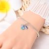 Original Copper Charms Luxury Blue Planet Pendant Beads Fit Bracelet Diy Women Making Delicate Gift Jewelry