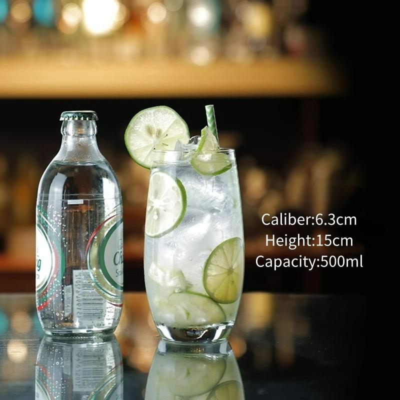 Creative Cocktail Glasses Cups High-looking Glass Juice Cup Tall Sparkling Fruit Wine Cup Personalized Beer Glass Cups Drinkware