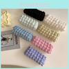 Soft Bubble Pencil Bag Cosmetic Bag Girls Storage Bag Wrinkle Makeup Bag Female