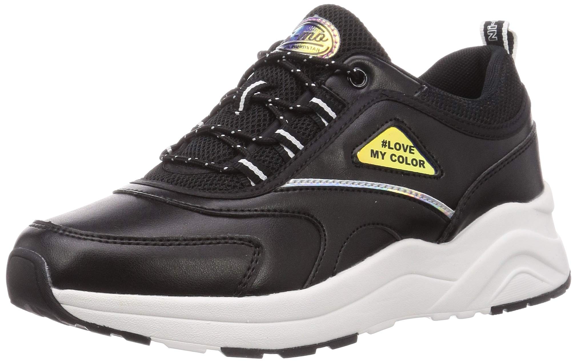 

Moonstar Sneakers for Size Kids NM 19 2E Girls, 19-24.5cm, J013, Black, cm, чёрный